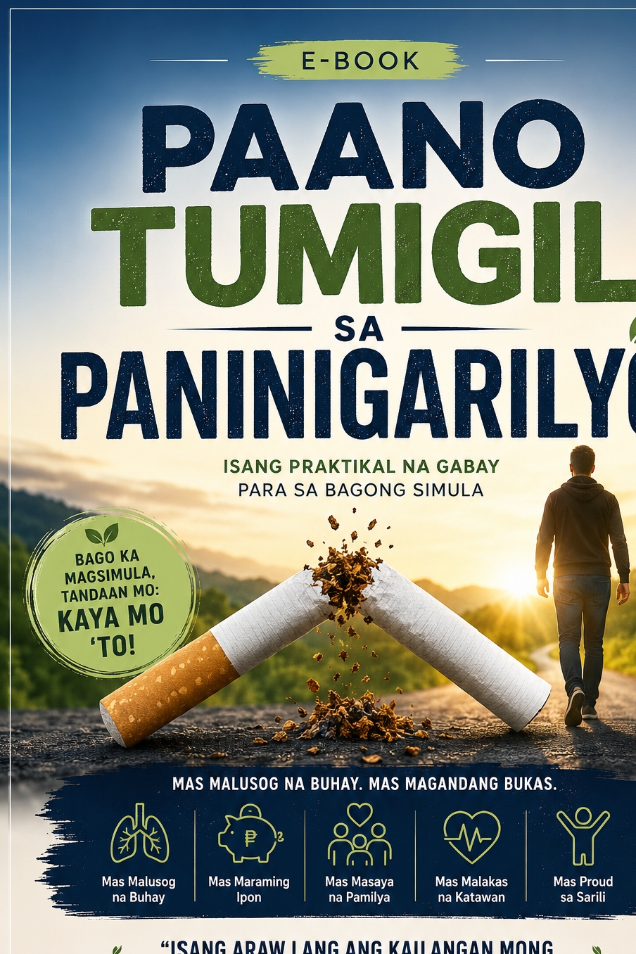 paano tumigil sa paninigarilyo?