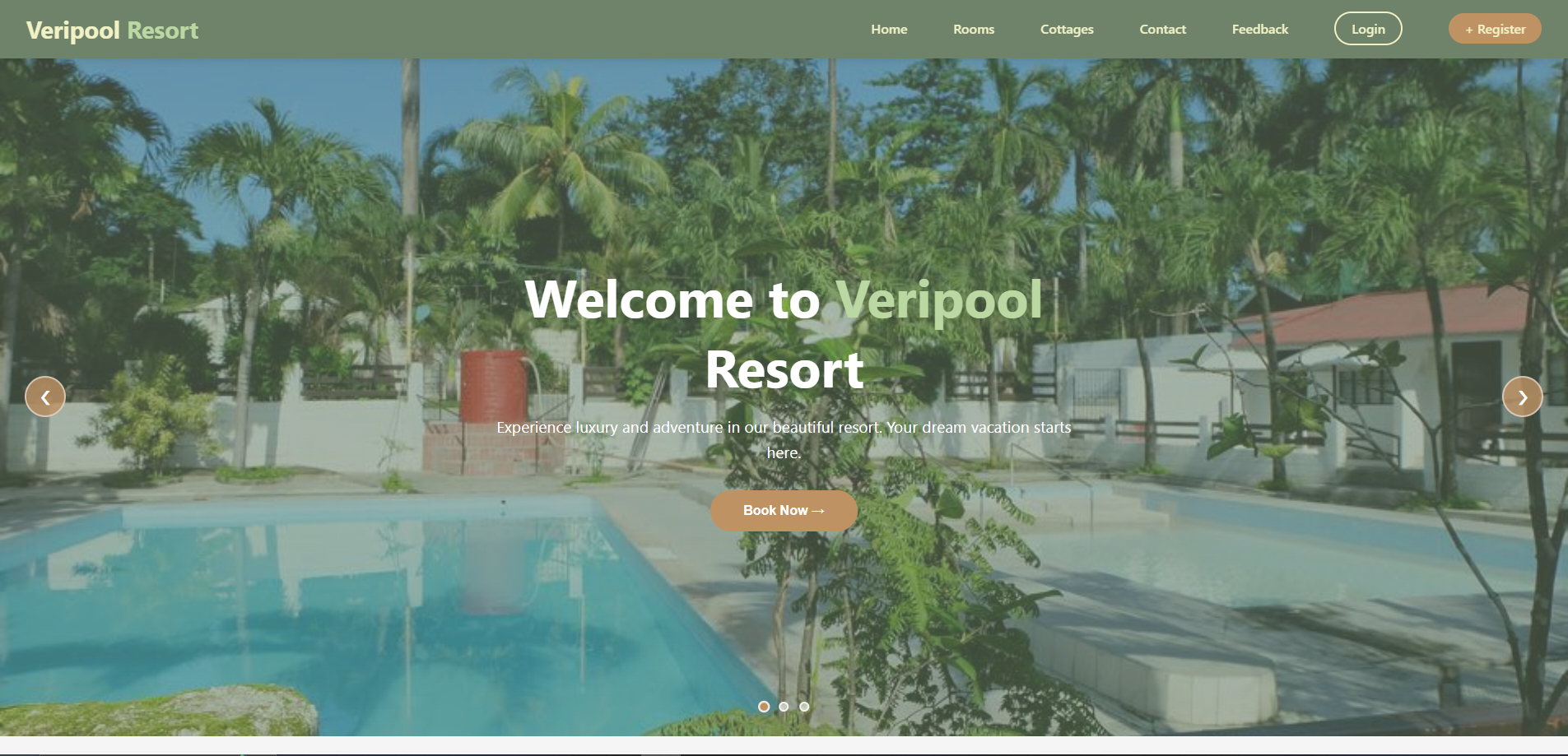 Veripool Resort Management System