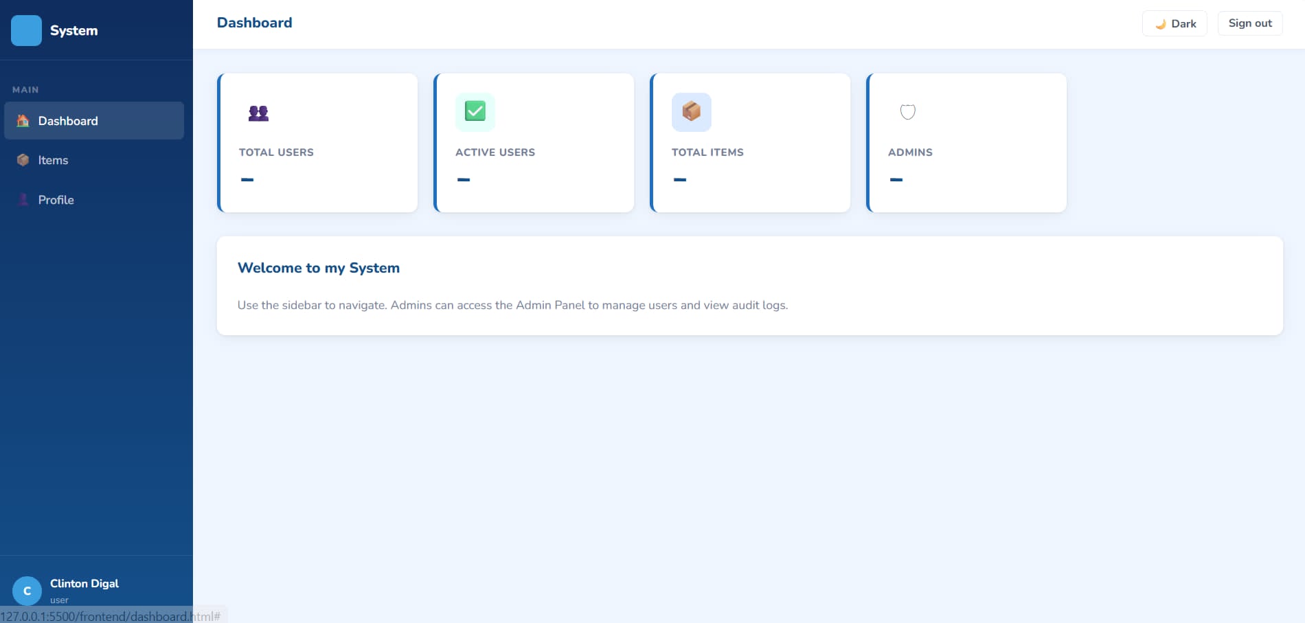 LOGIN SYSTEM