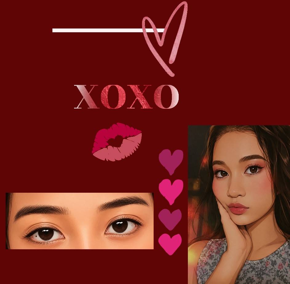 Cute Anime Eyes PNG Clipart Pack